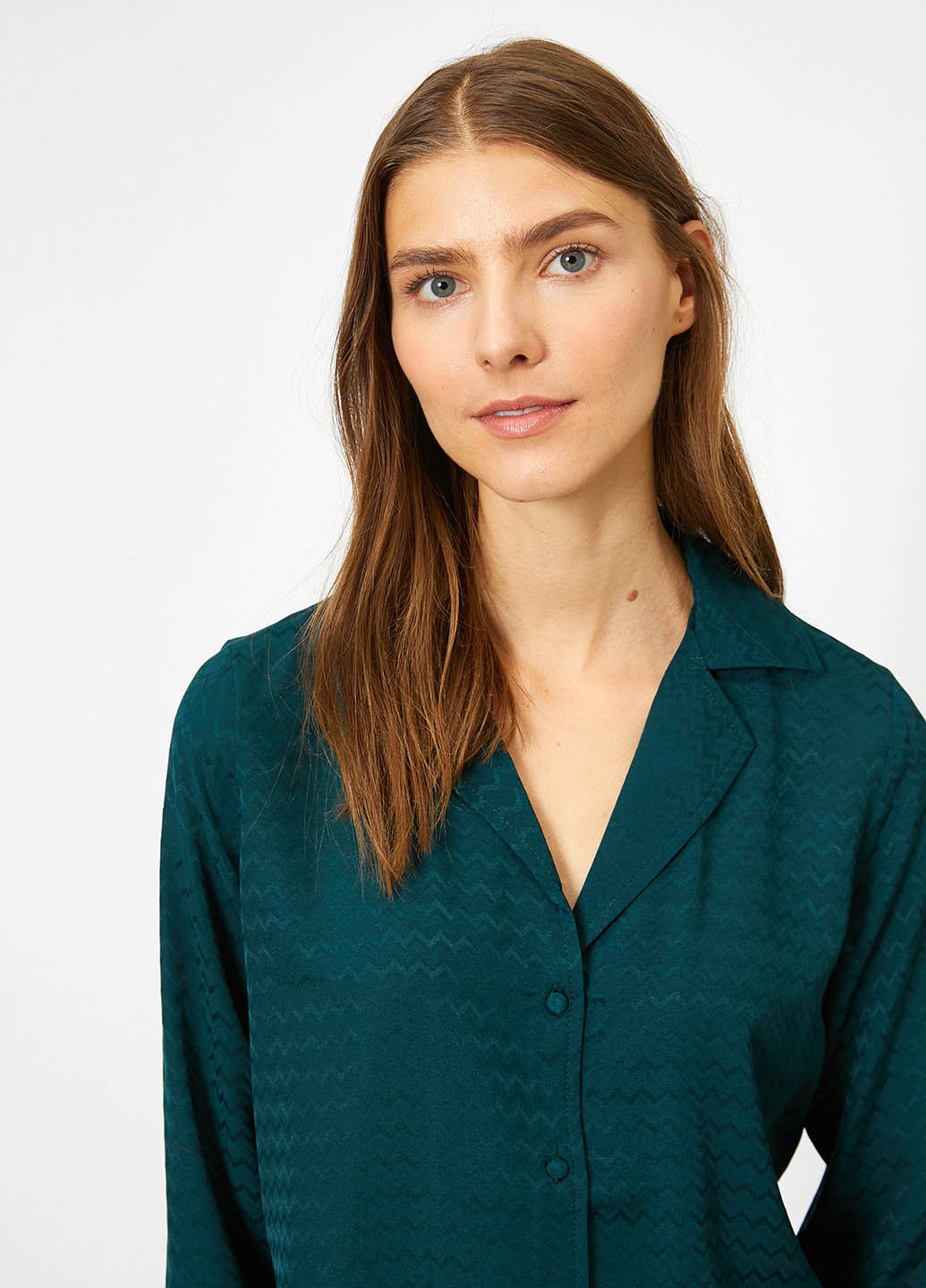 Зелена демісезонна блуза KOTON