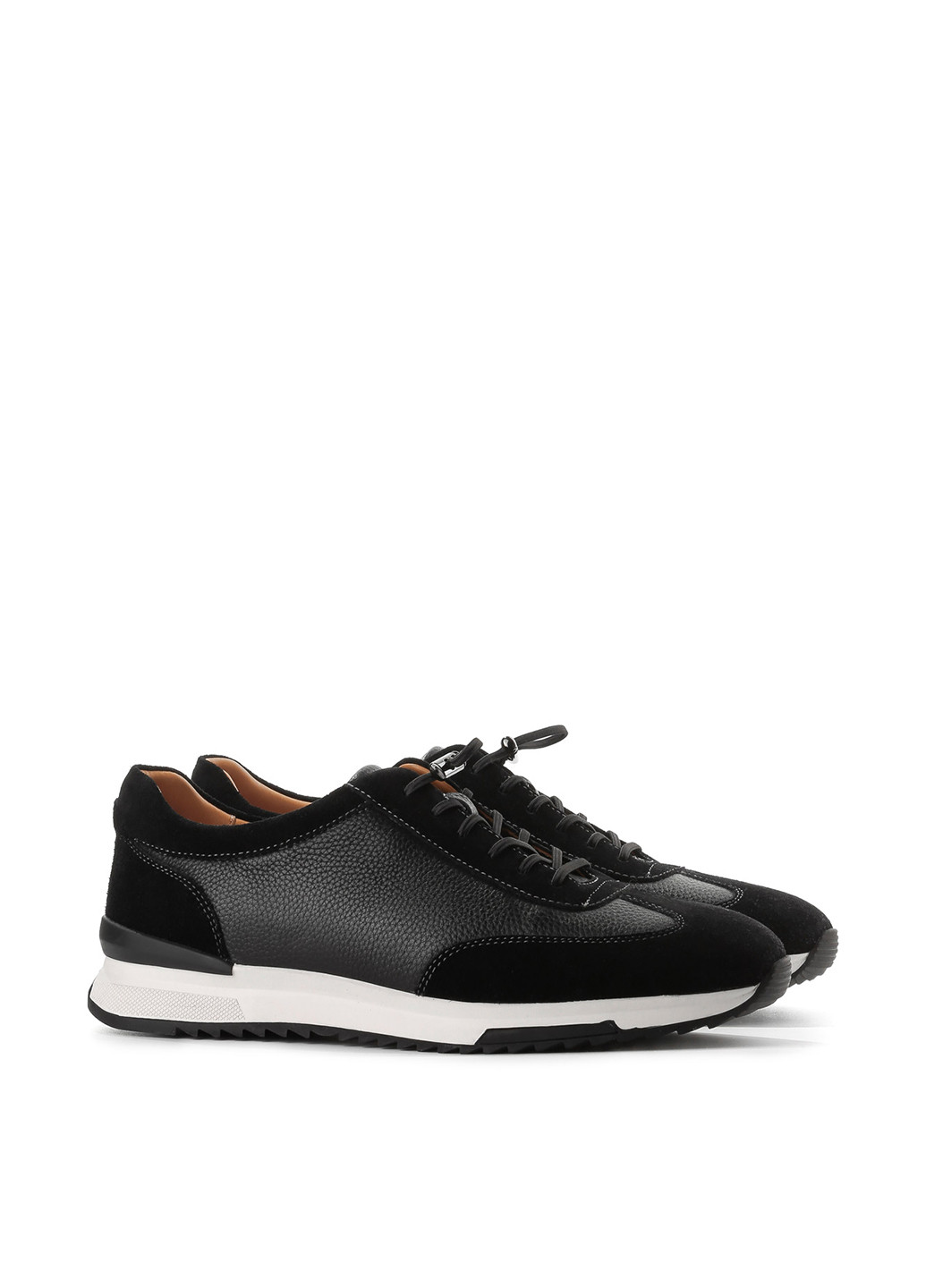 Черные демисезонные кроссовки Le'BERDES