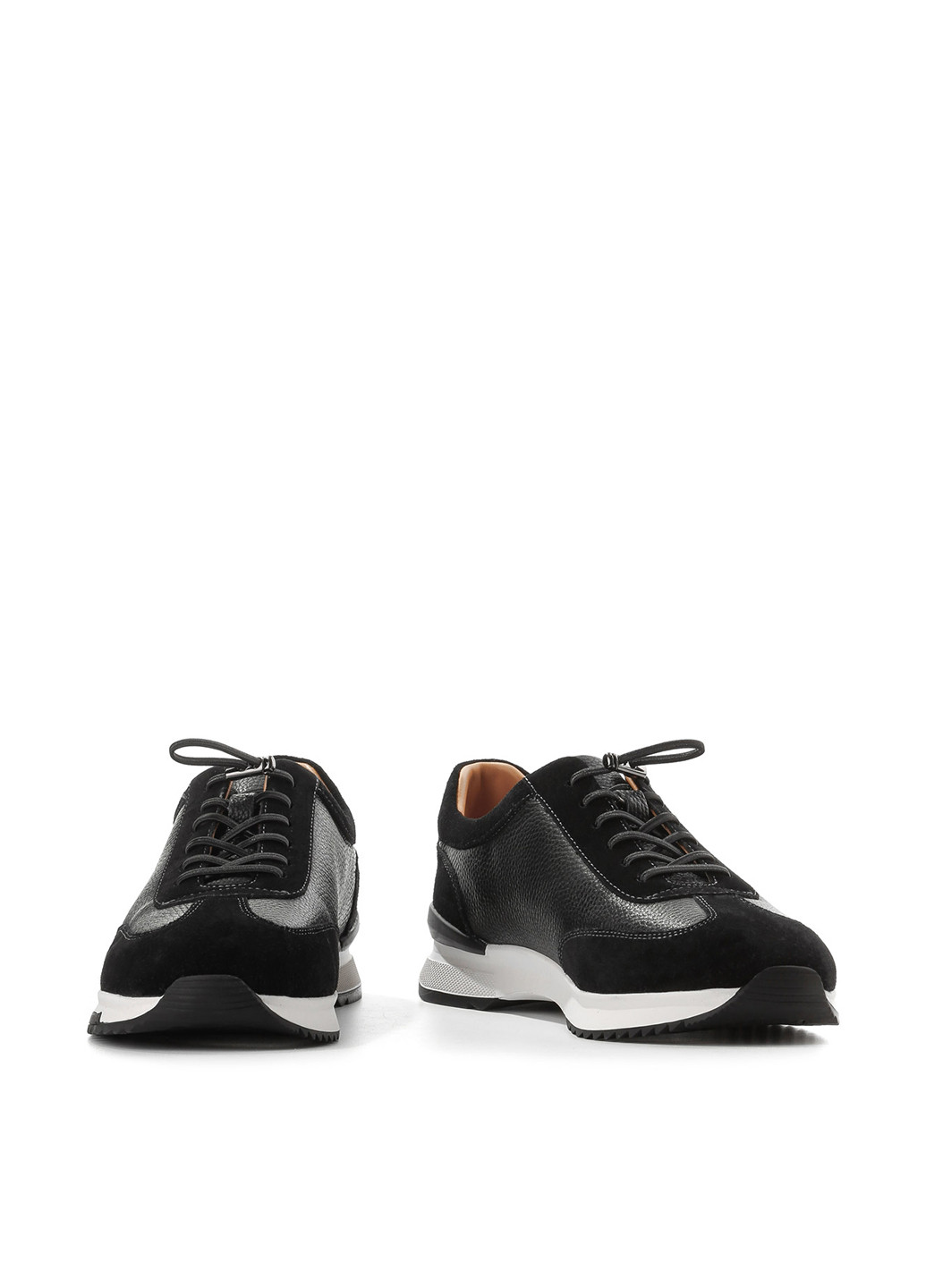 Черные демисезонные кроссовки Le'BERDES