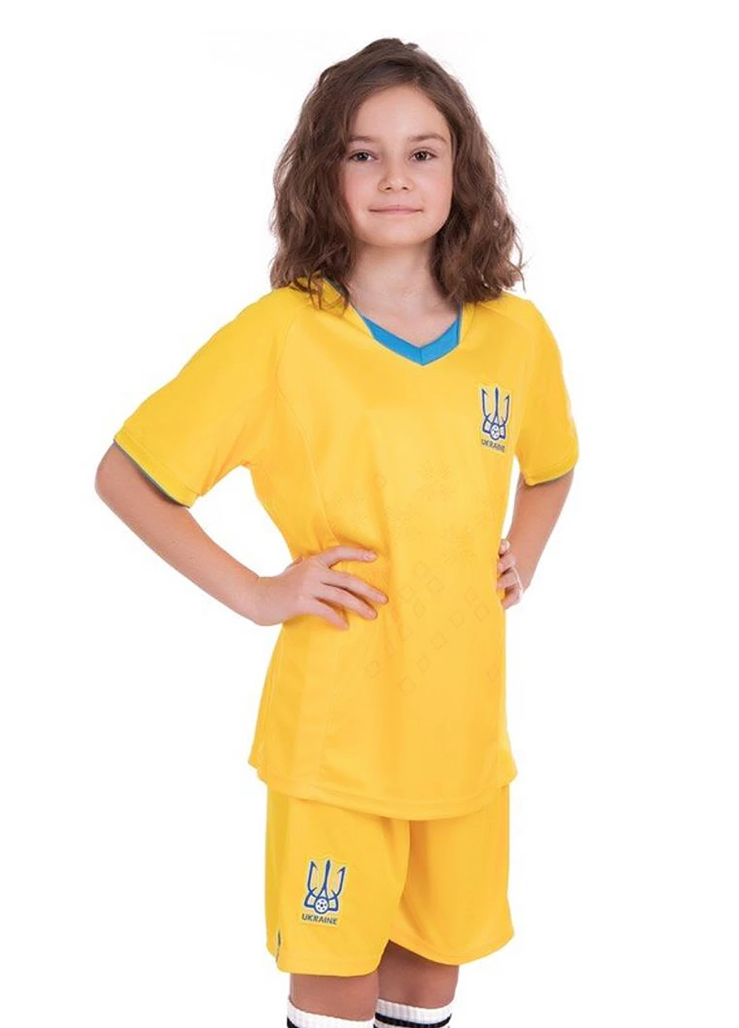 Спортивна форма (футболка, шорти) УКРАЇНА CO-3573-UKR-Y Nike УКРАЇНА (318417522)