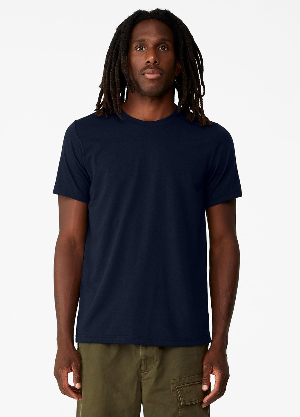 Темно-синяя футболка Canvas