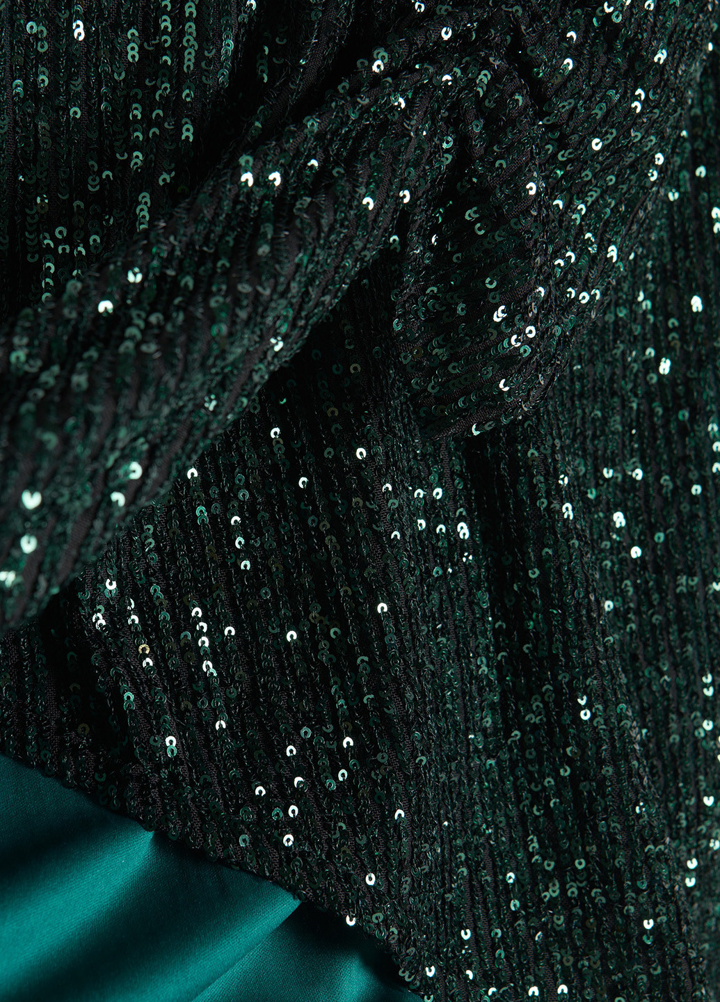 Темно-зеленая кэжуал однотонная юбка Reserved на запах