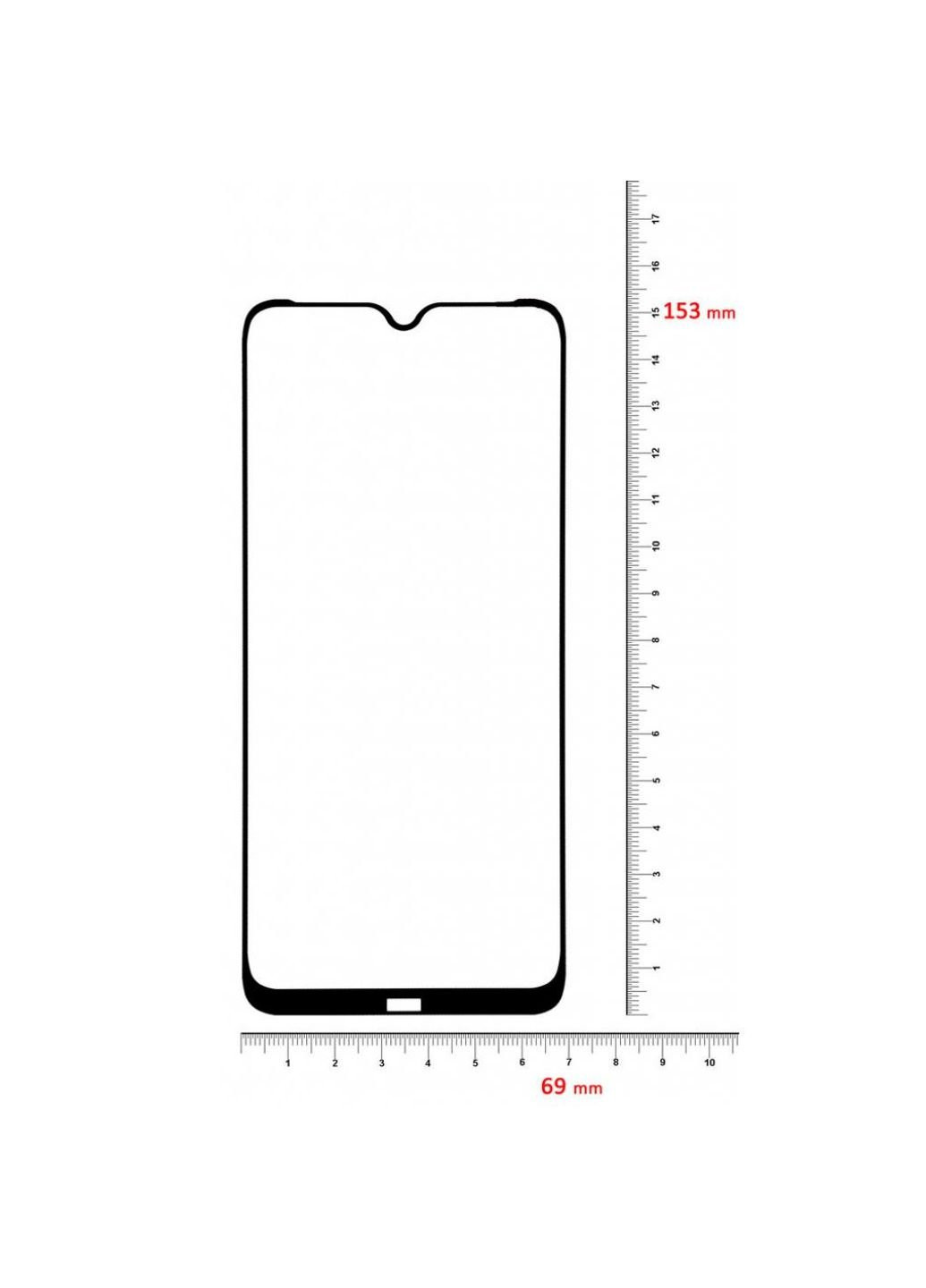 Скло захисне Xiaomi Redmi Note 8T Black (704525) BeCover (249598312)