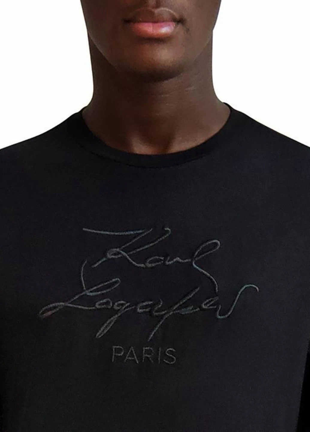 Черная футболка Karl Lagerfeld