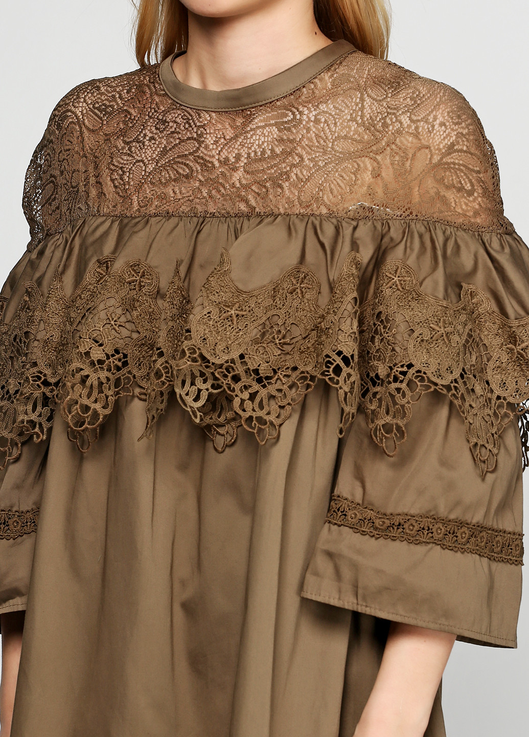 Оливкова (хакі) кежуал плаття, сукня Arizona