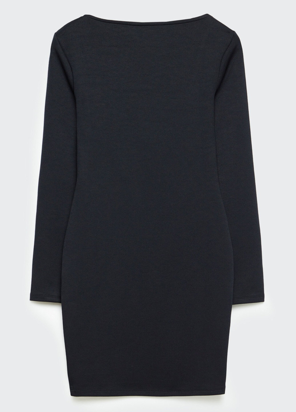 Чорна кежуал сукня силуетна Stradivarius однотонна