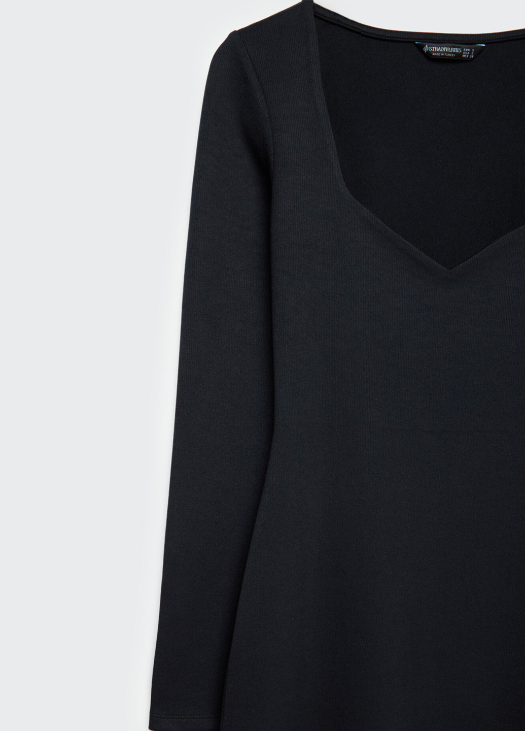 Чорна кежуал сукня силуетна Stradivarius однотонна