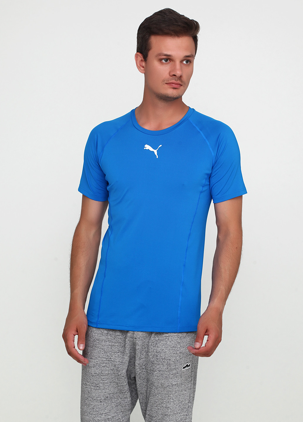 Блакитна футболка Puma