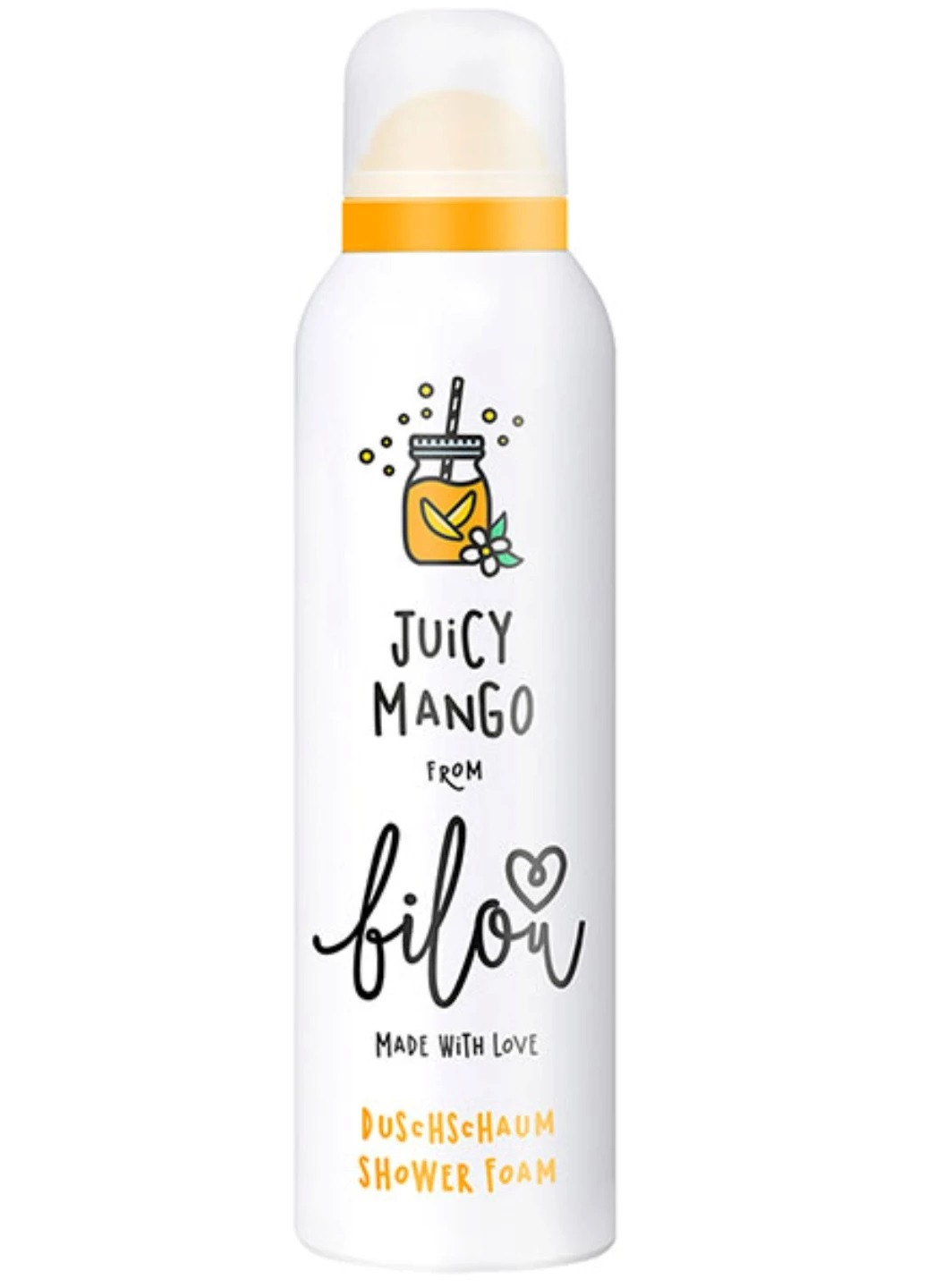 Пінка для душу Juicy Mango 200 мл Bilou (253728879)