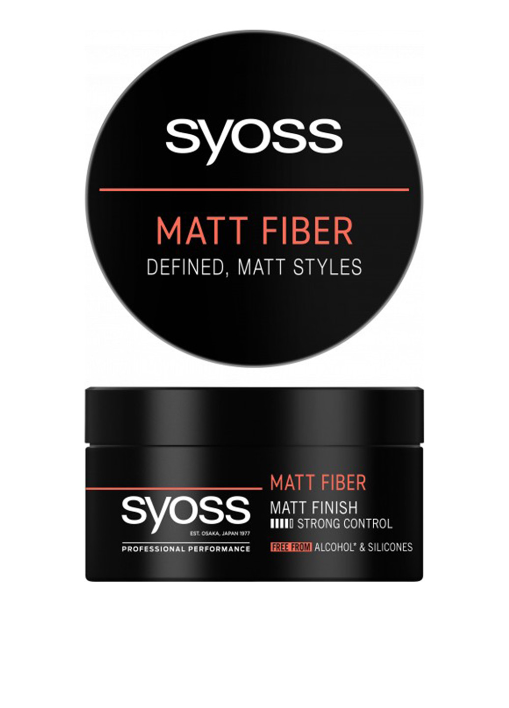 Паста матова для волосся Matt Fiber (Фіксація 4), 100 мл Syoss (252264975)