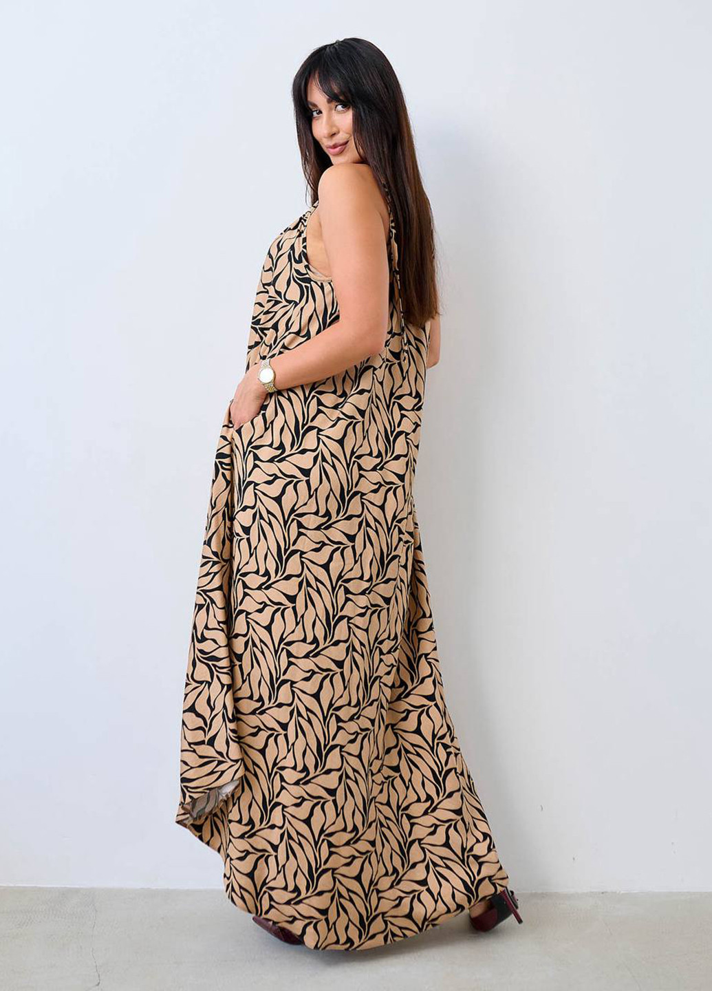 Летний женский сарафан LibeAmore с рисунком