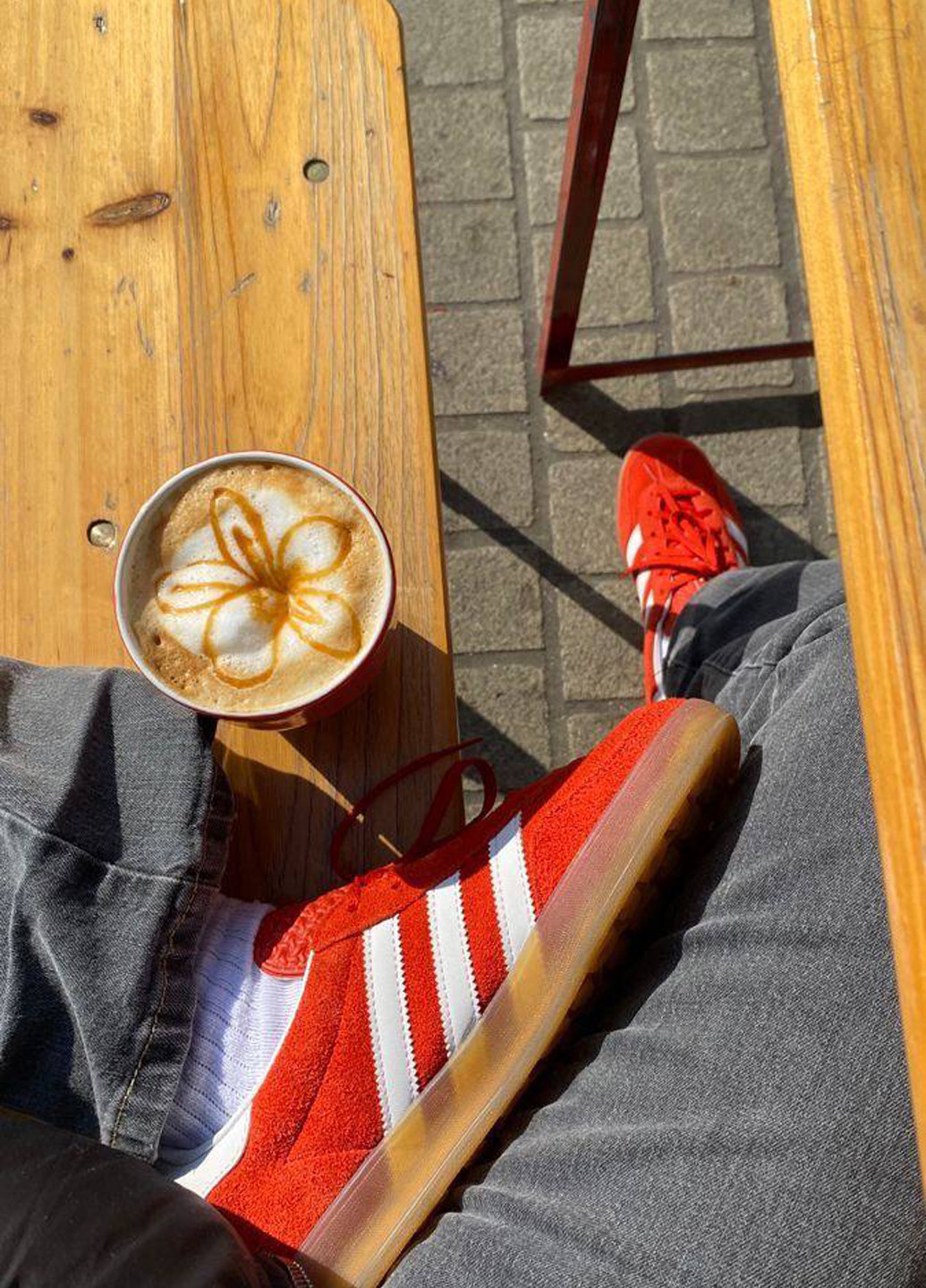 Червоні кеди No Brand