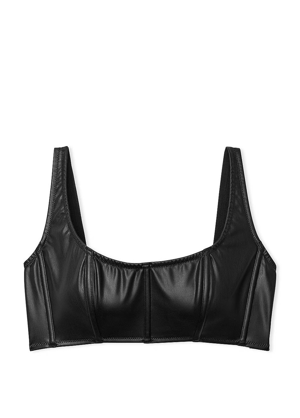 Чорний демісезонний комплект (бюстгальтер, трусики) Victoria's Secret