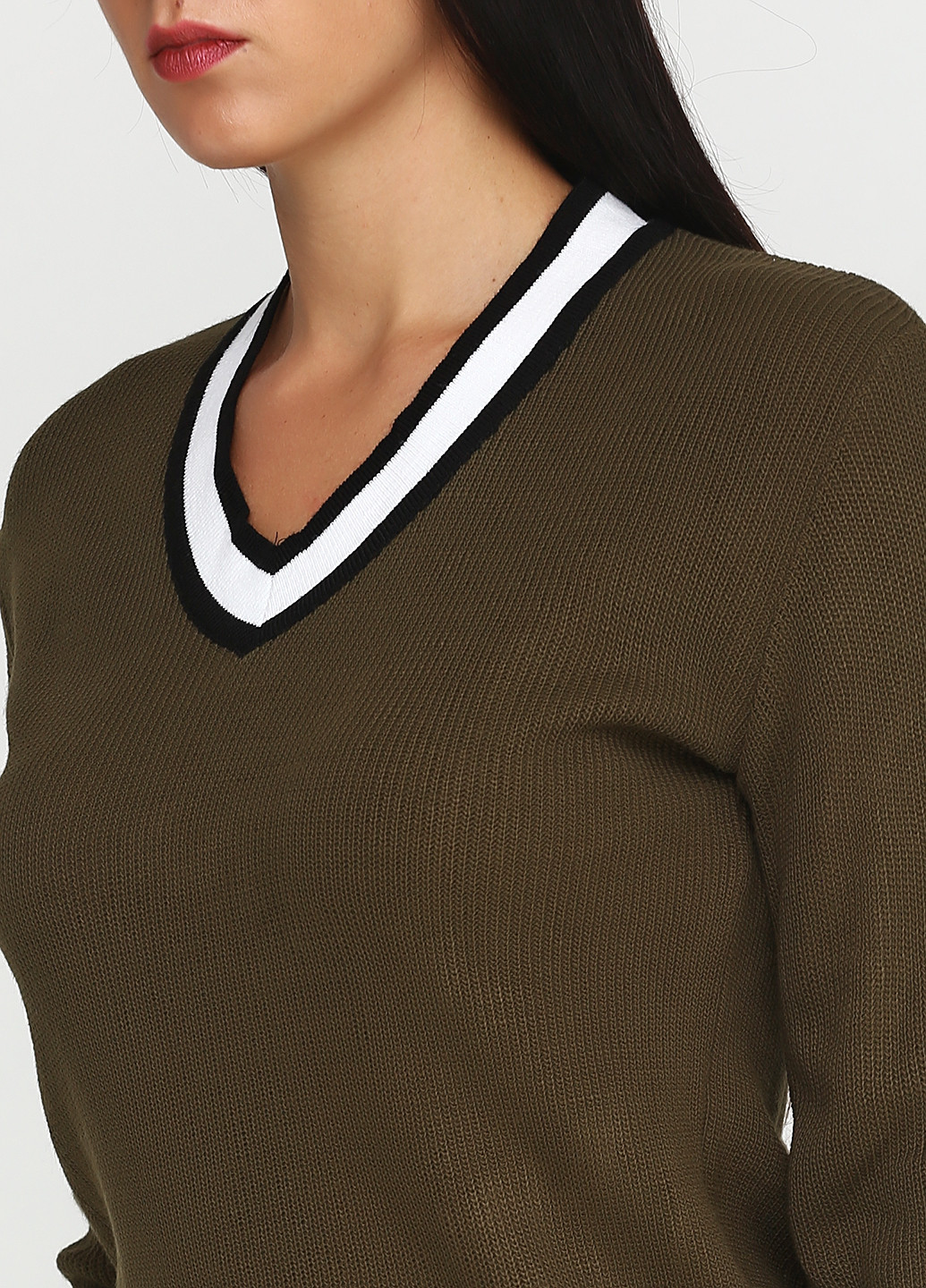 Оливковий (хакі) демісезонний пуловер пуловер Imperial