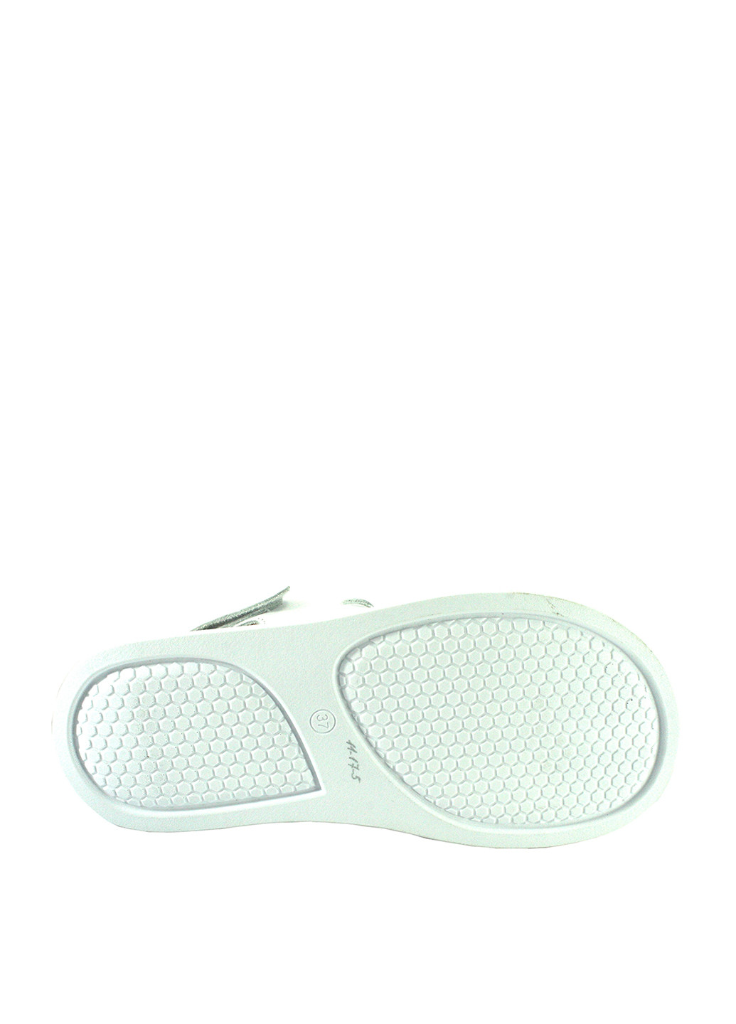 Белые босоножки No Brand на липучке с белой подошвой