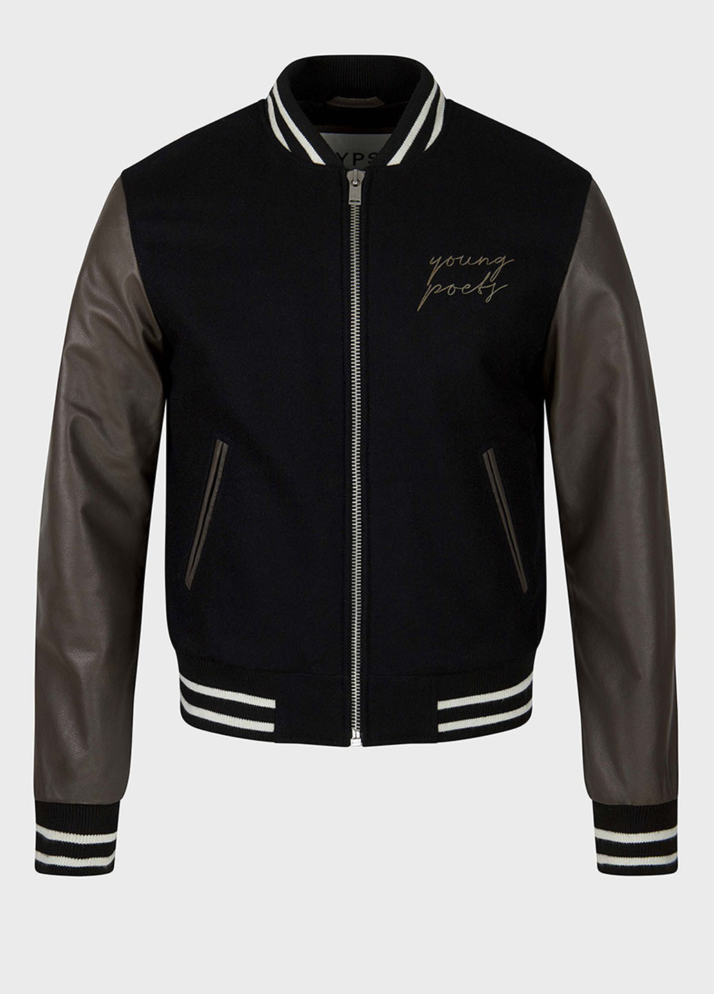 Бомбер YPS бейсбольний на блискавці (323209712)