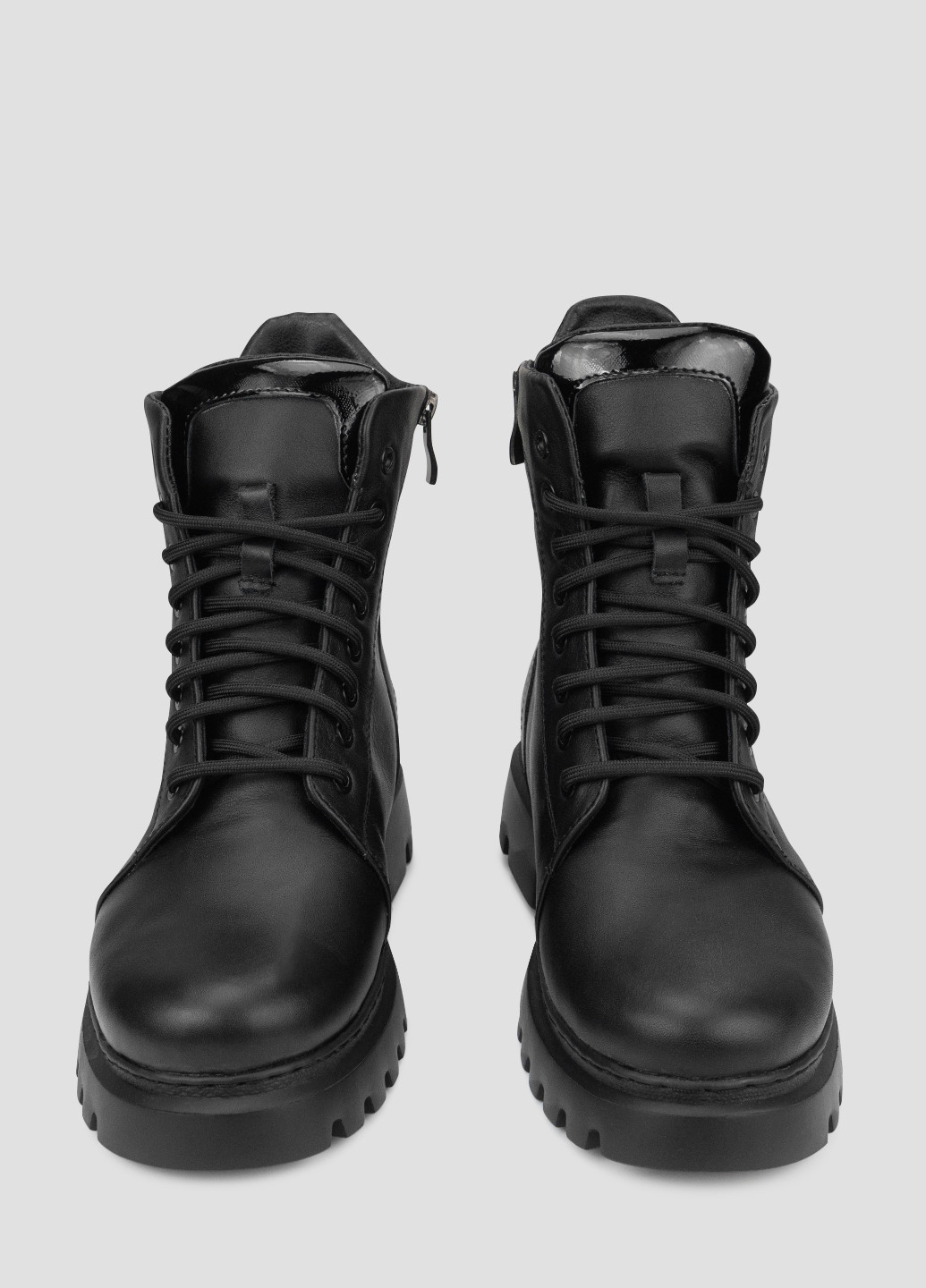 Зимние ботинки берцы Libero со шнуровкой