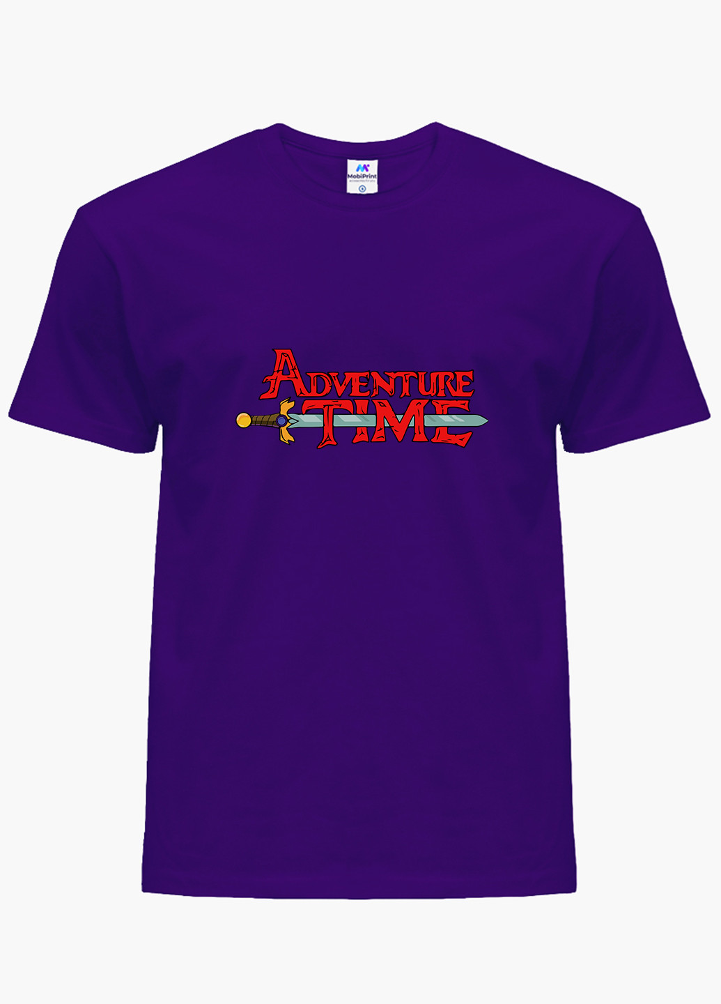 Фіолетова демісезонна футболка дитяча час пригод час пригод (adventure time) (9224-1582) MobiPrint