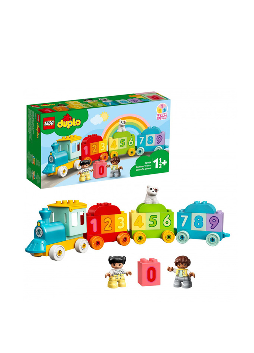 Конструктор Поезд с цифрами (23 дет.) Lego (251900600)