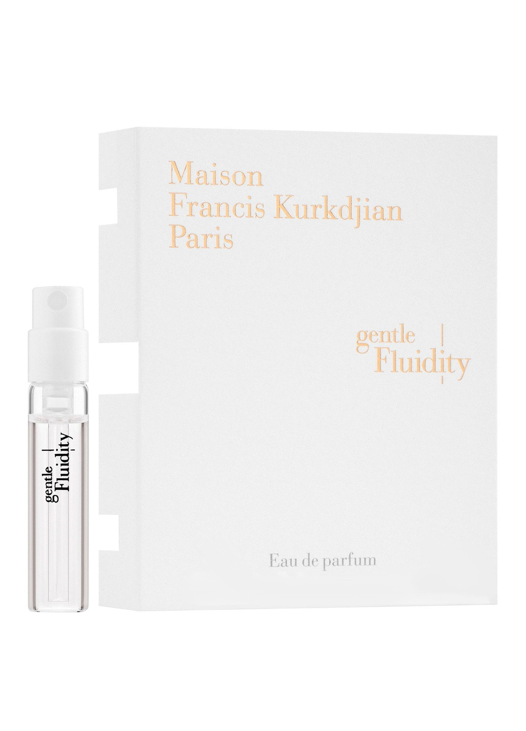 Парфюмированная вода унисекс Gentle Fluidity Gold (пробник), 2 мл Maison Francis Kurkdjian