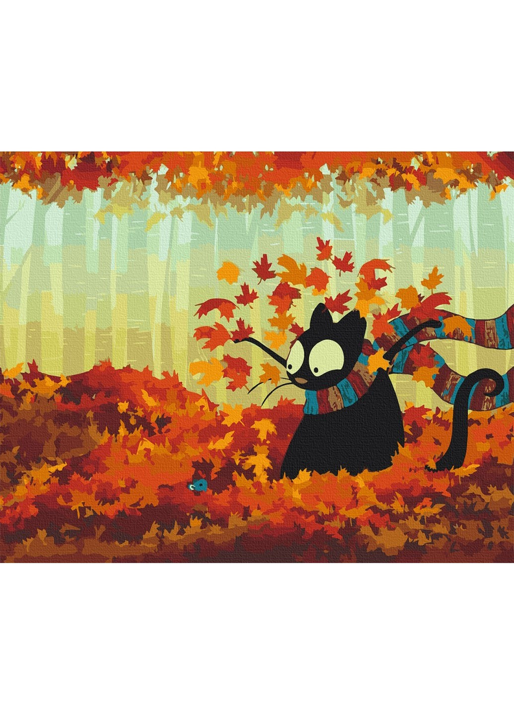 Картина по номерам "Осенняя встреча" 40х50 см 11622-AC Art Craft (208910216)