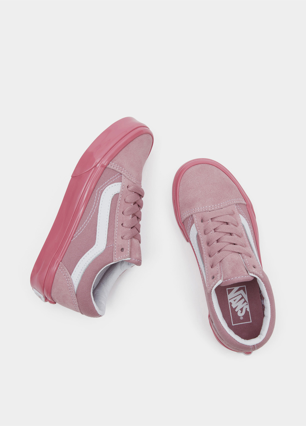 Розовые кеды Vans