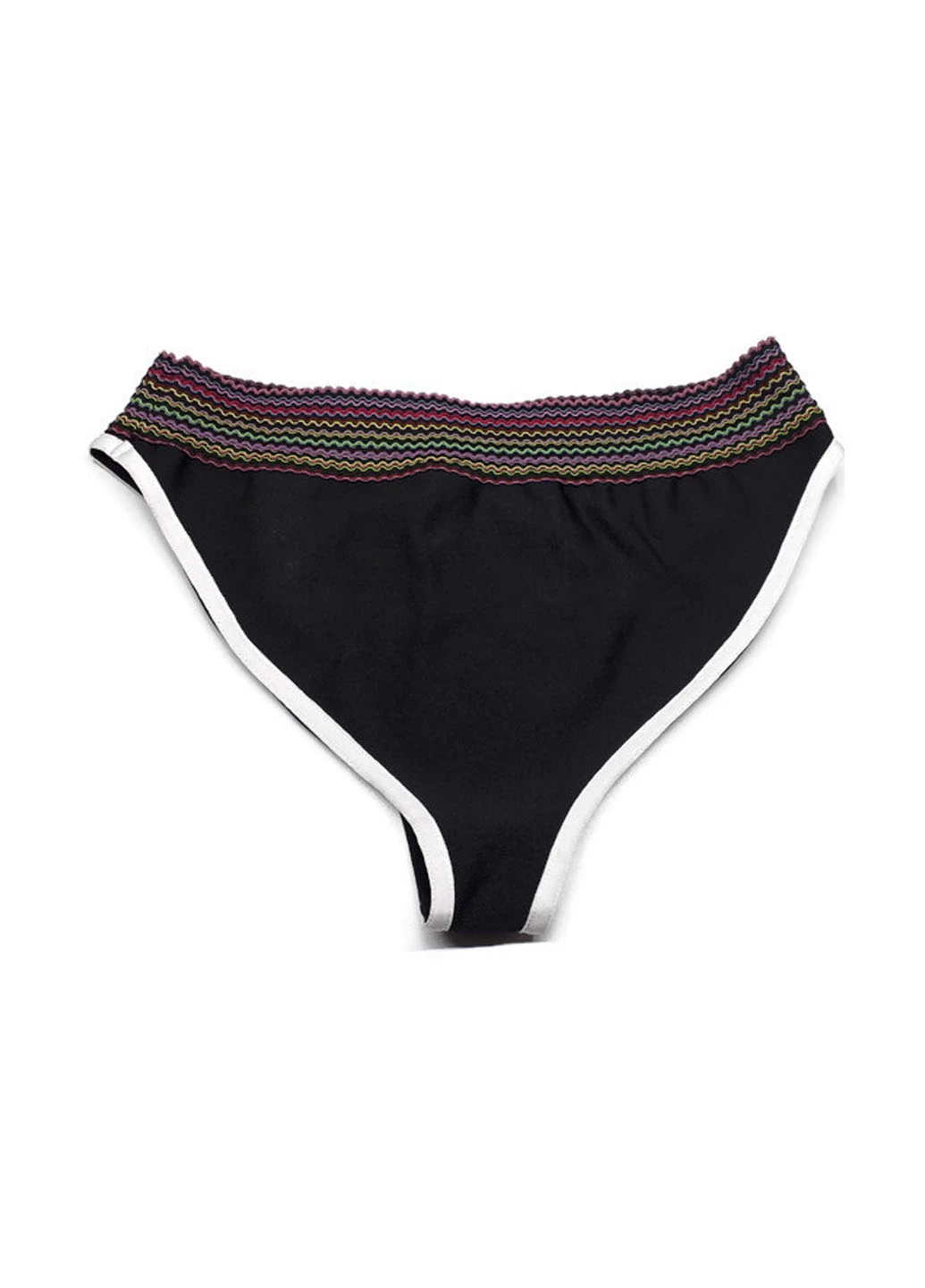 Черные купальные трусики-плавки однотонные PrettyLittleThing