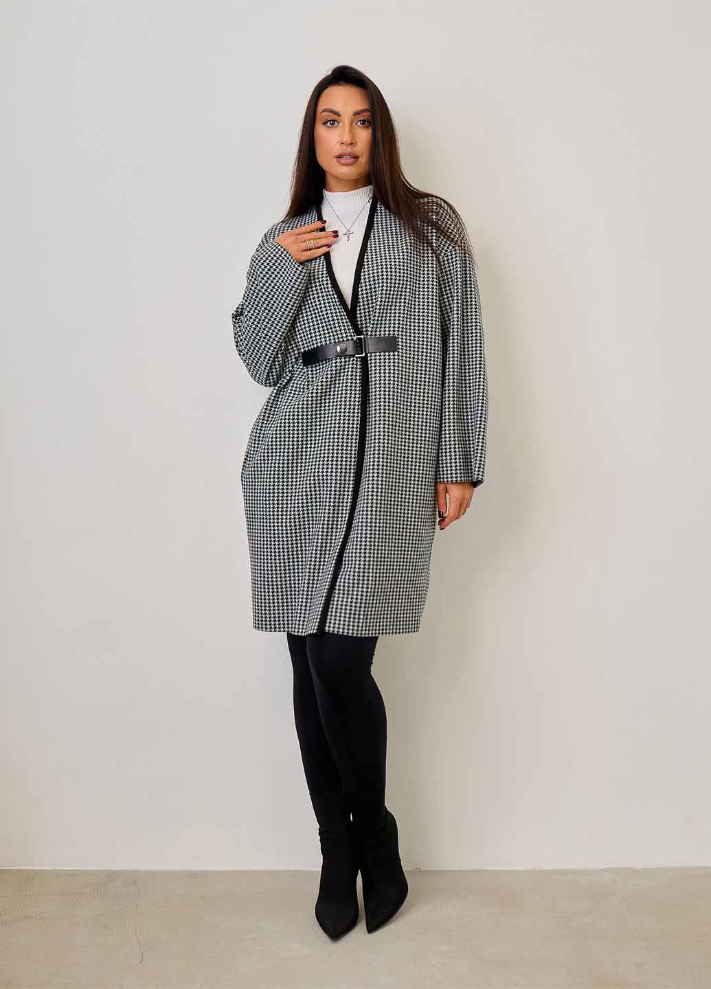 Серый демисезонный кардиган LibeAmore