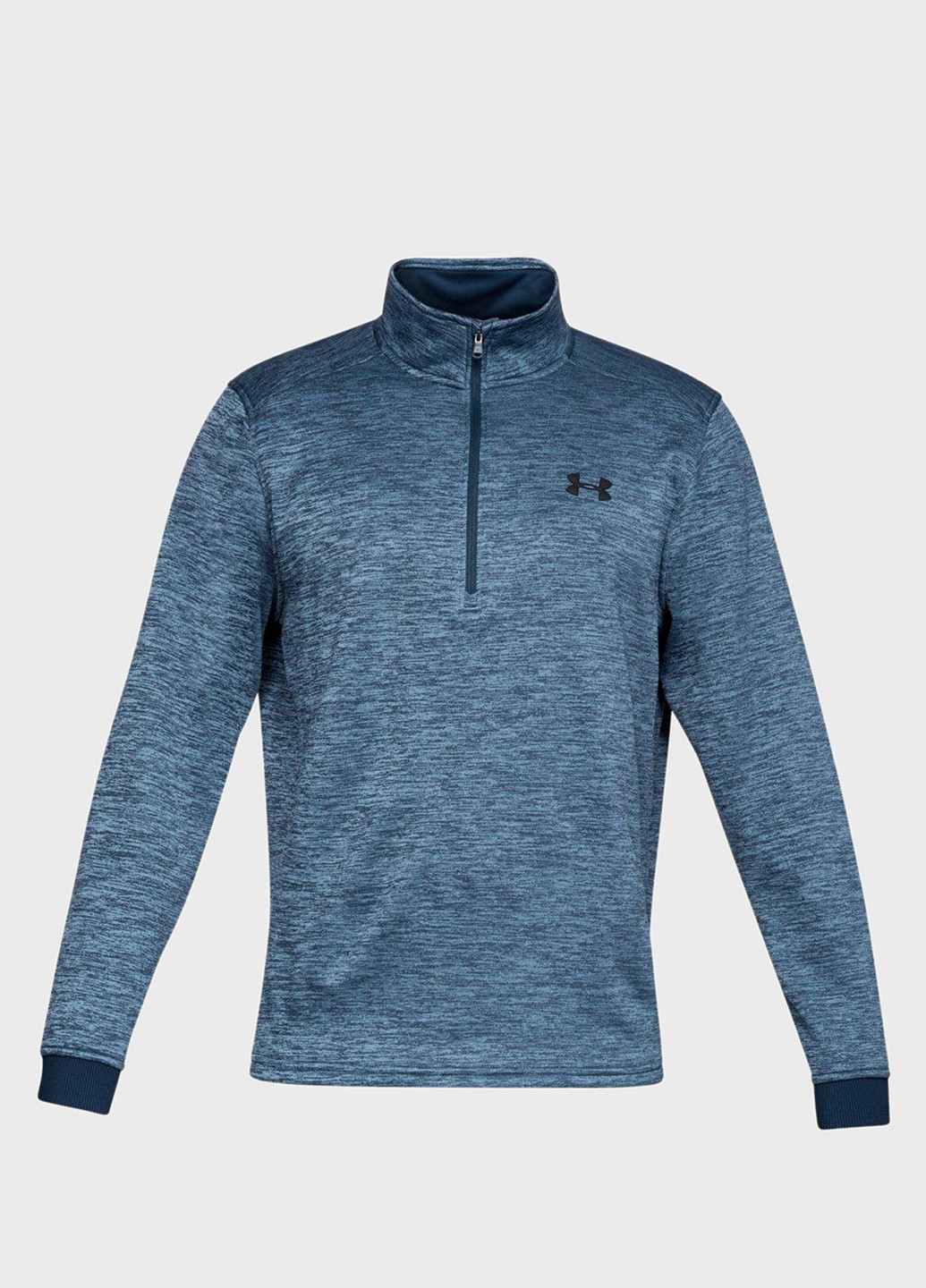 Синий демисезонный спортивный лонгслив Under Armour