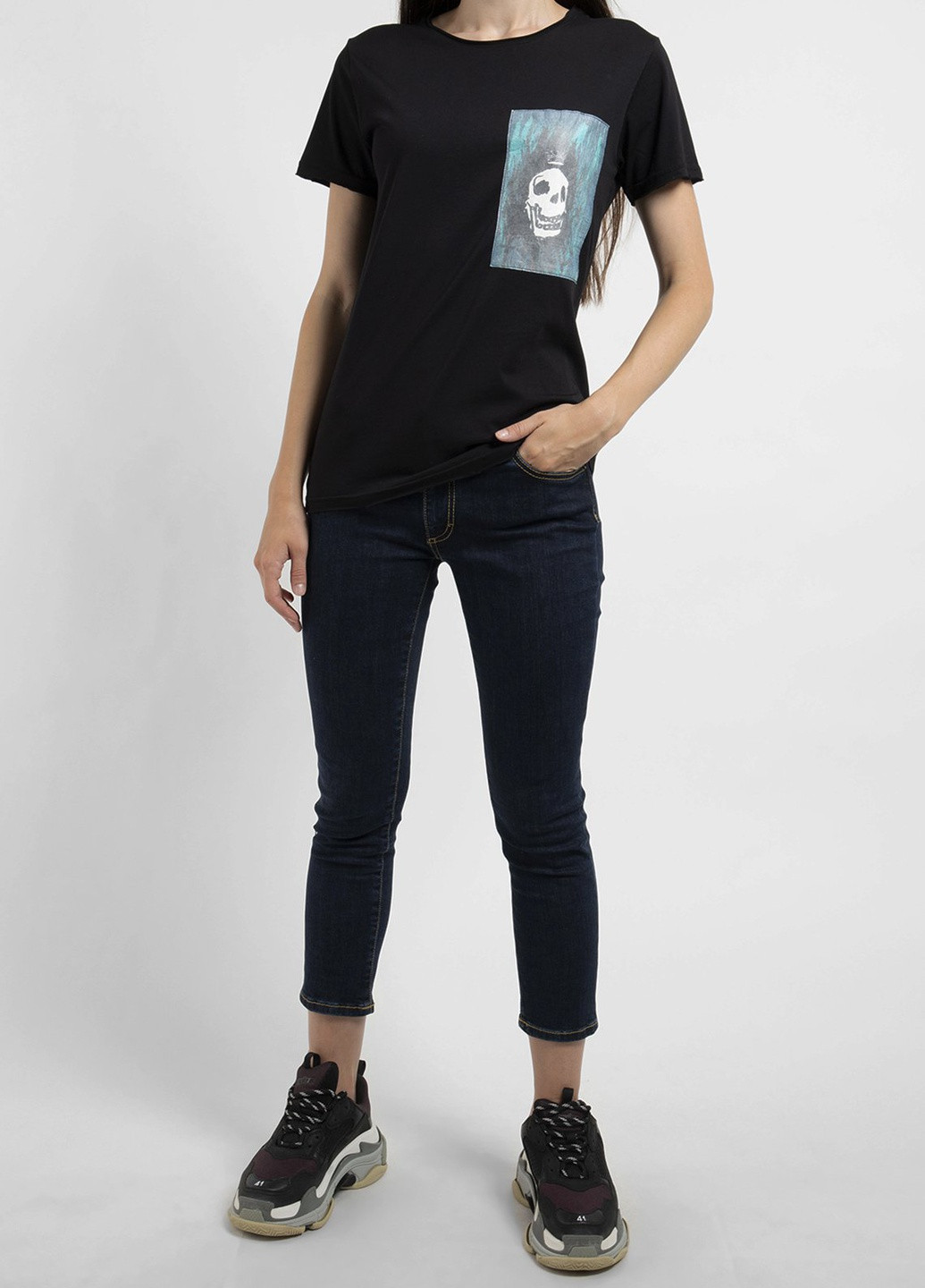 Біла футболка з принтом Hamlet Ko Samui - (250382428)