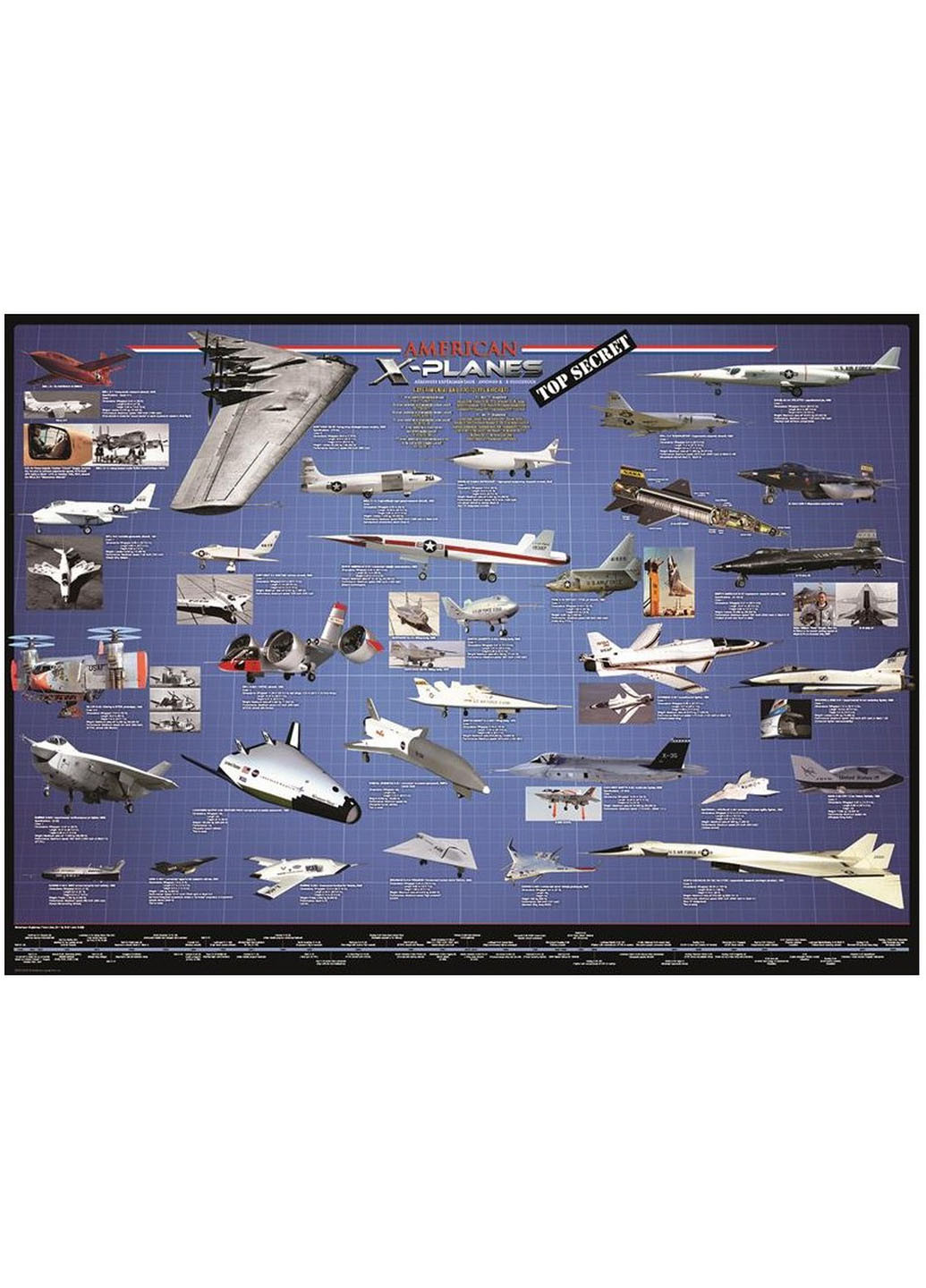 Пазл Американские самолеты-разведчики (1000 элементов) Eurographics (286321130)
