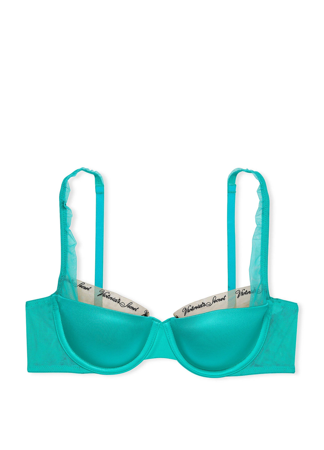 Бирюзовый демисезонный комплект (бюстгальтер, трусики) Victoria's Secret