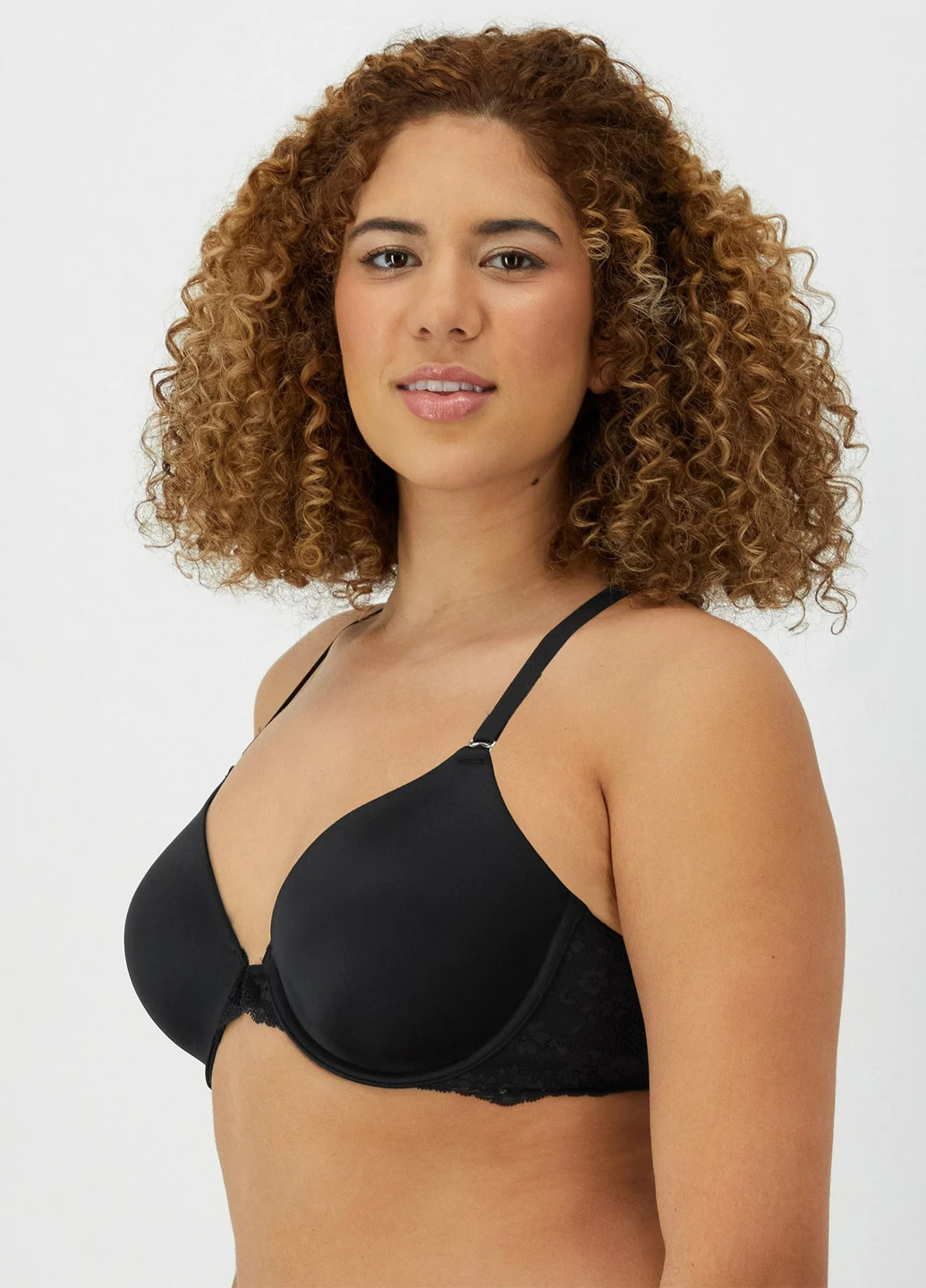 Чорний корбей бюстгальтер Maidenform з кісточками нейлон, спандекс