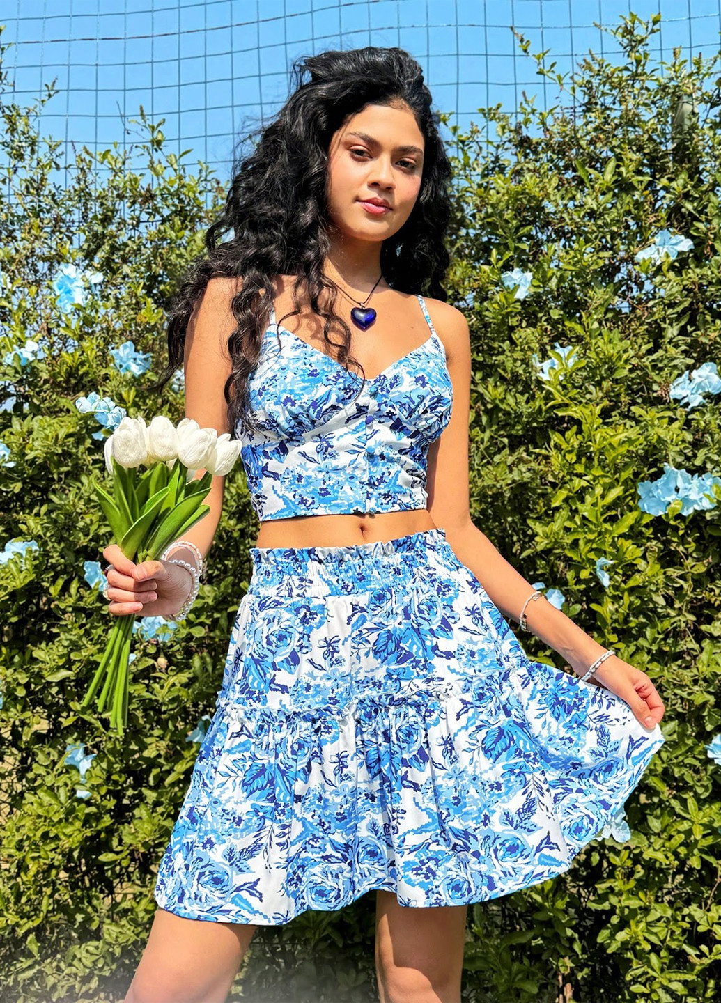 Костюм (топ, юбка) SHEIN (349131364)