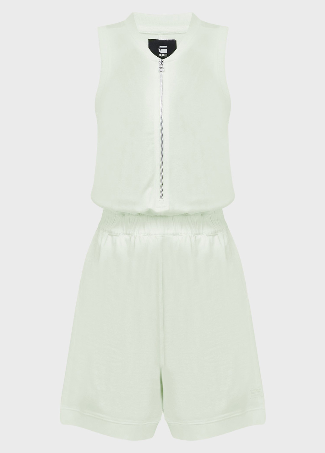 Комбінезон G-Star Raw комбінезон-шорти однотонний білий кежуал віскоза