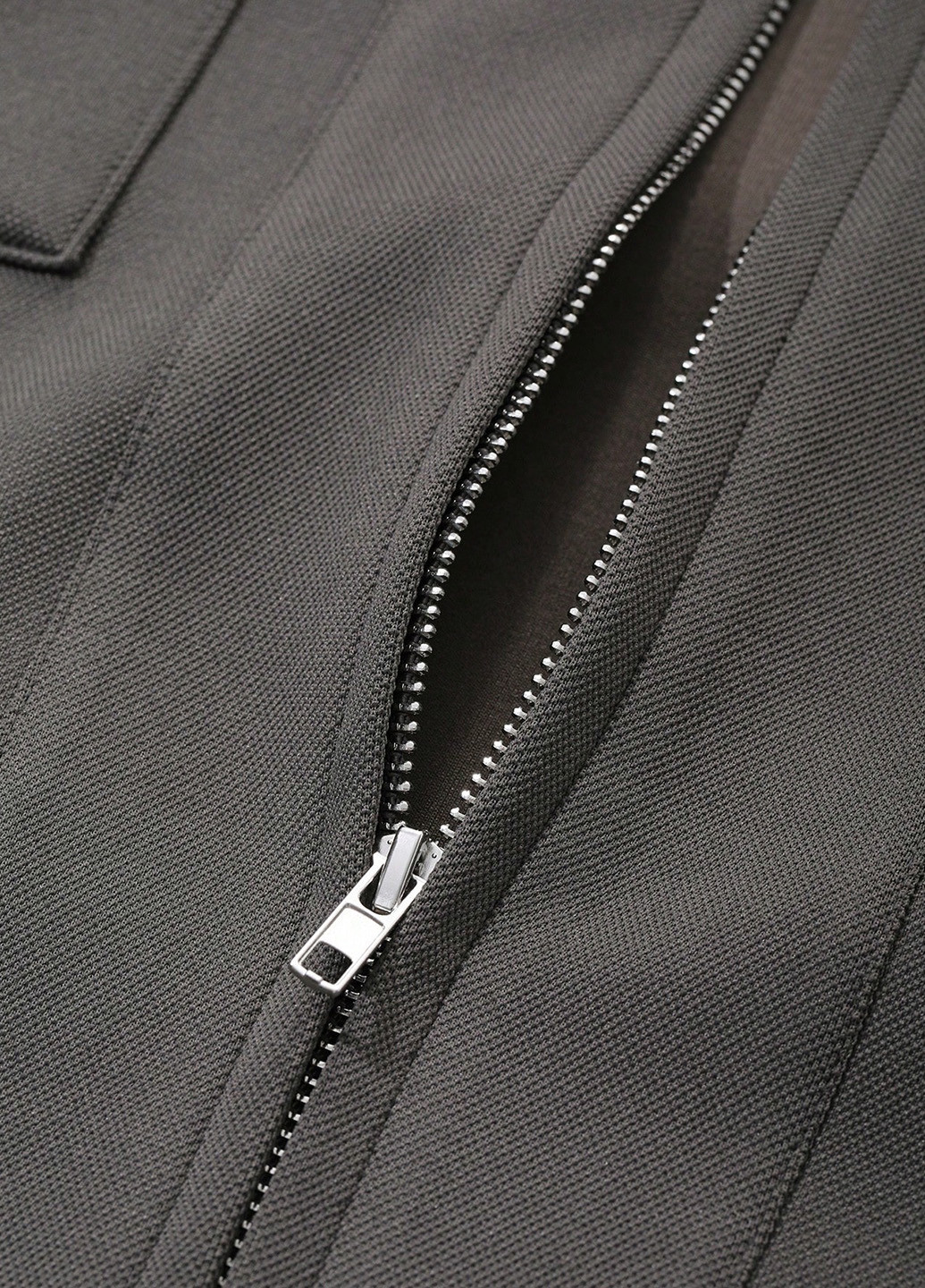 Коричневая демисезонная куртка SHEIN