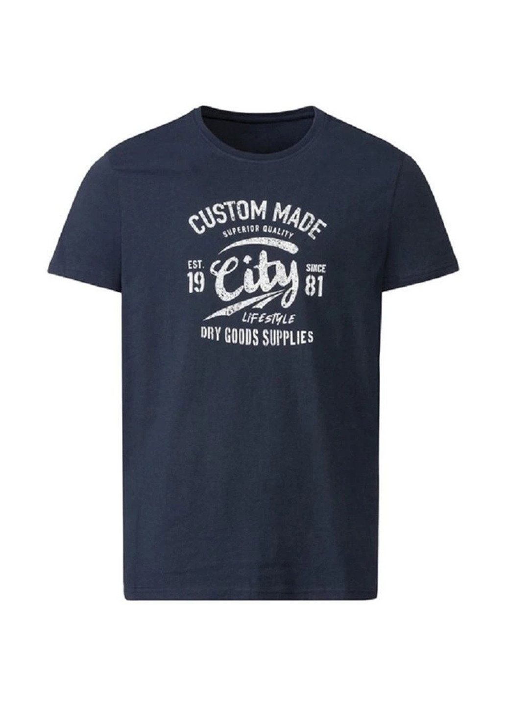 Темно-синя футболка Livergy