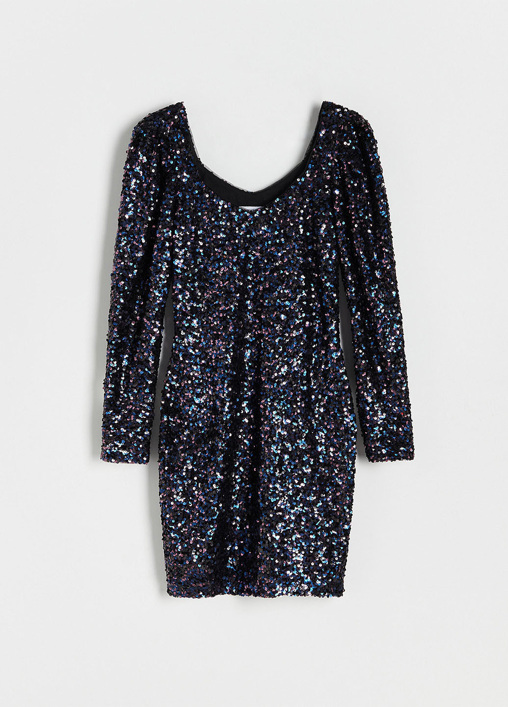 Комбінована вечірня сукня футляр Reserved однотонна