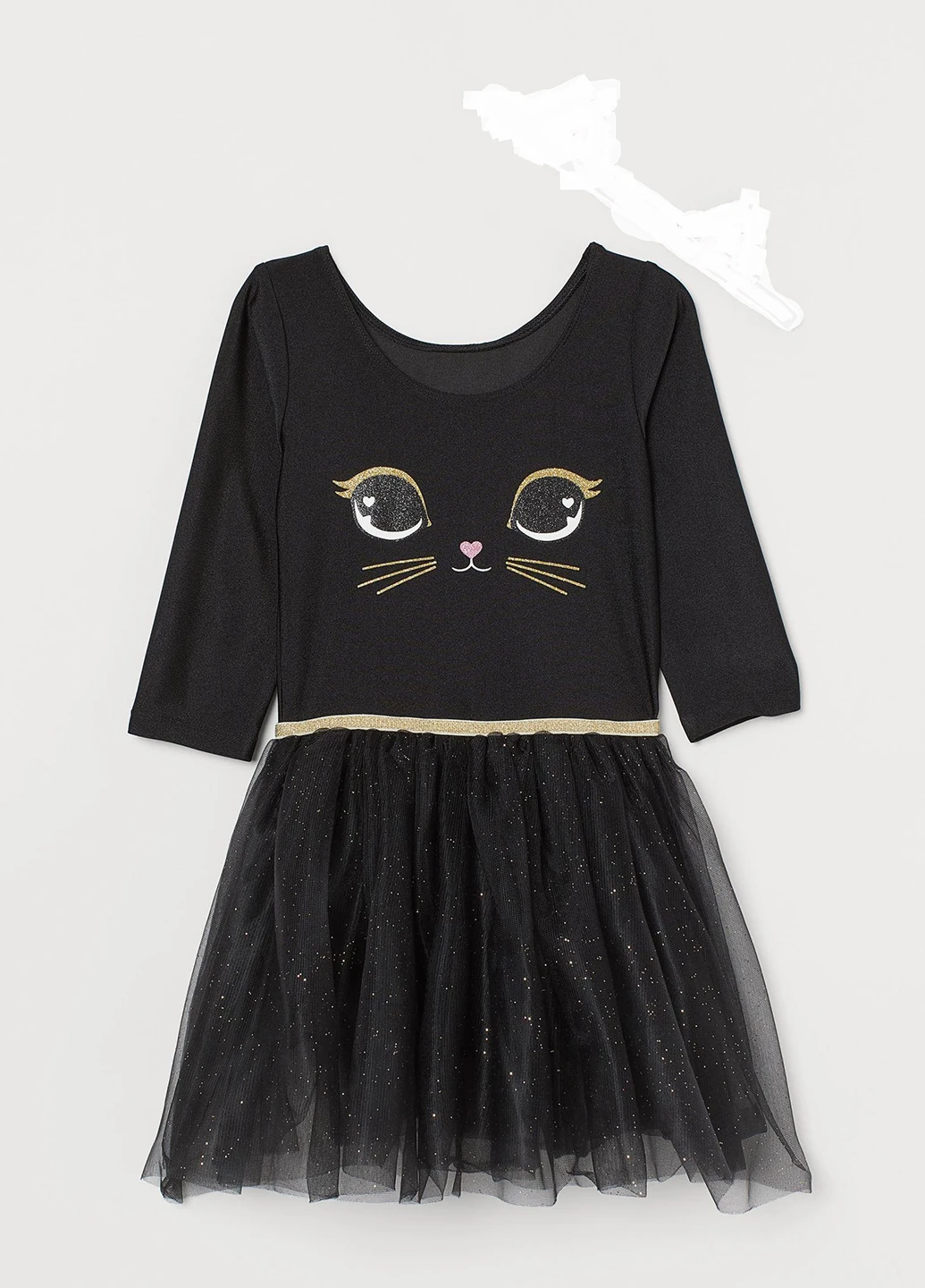 Чёрное платье H&M (252197889)