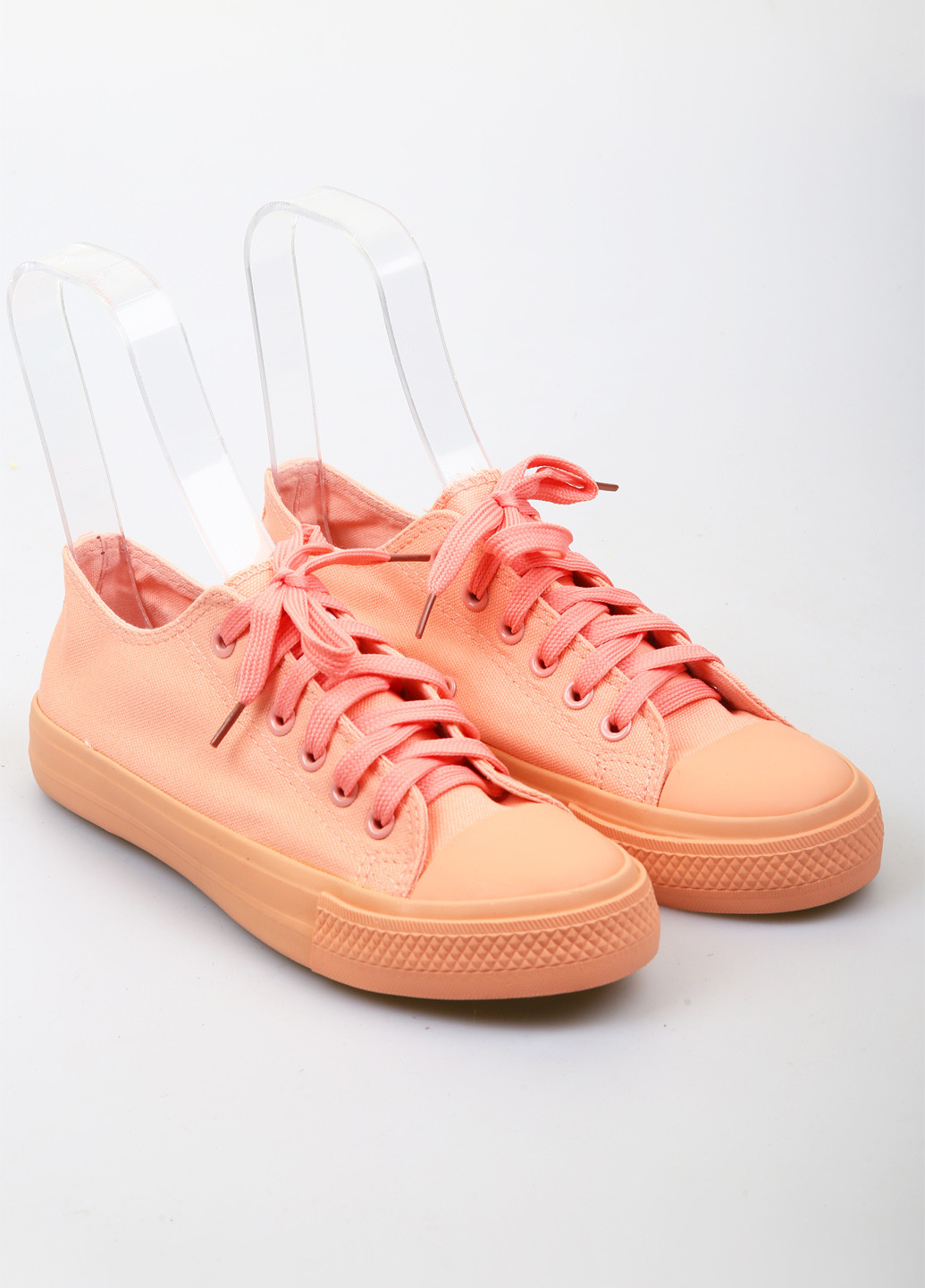 Персиковые кеды No Brand