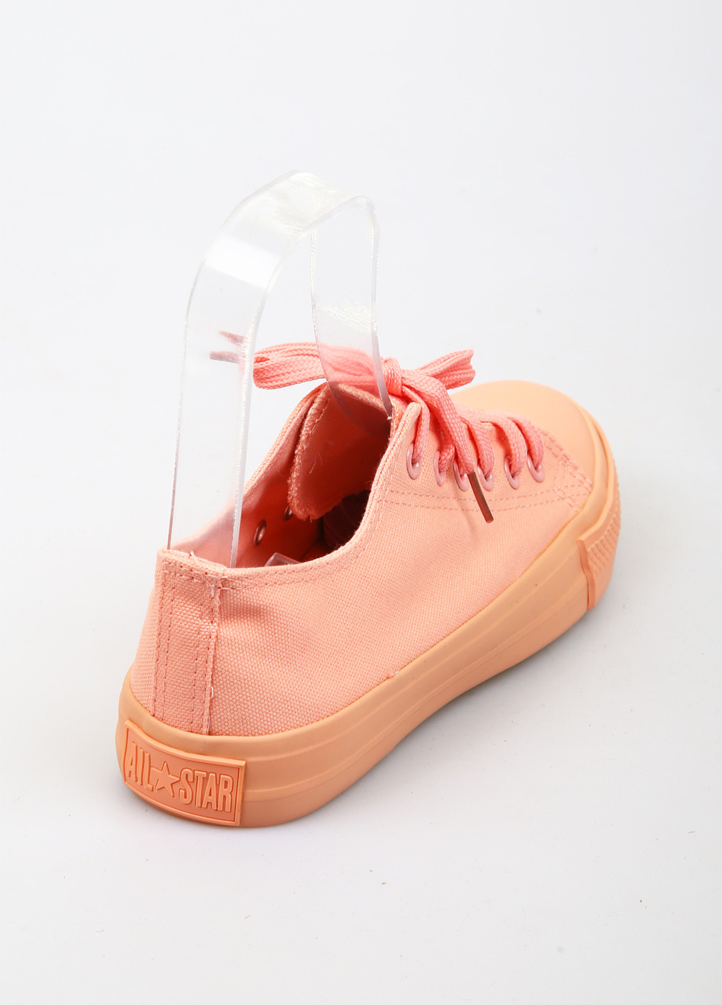 Персиковые кеды No Brand