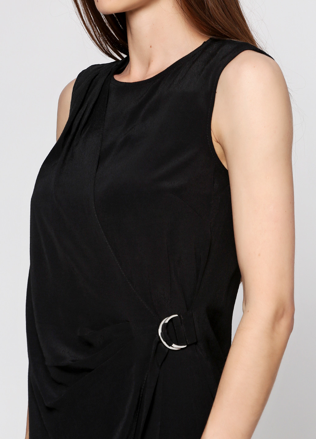 Черное кэжуал платье Simonaom