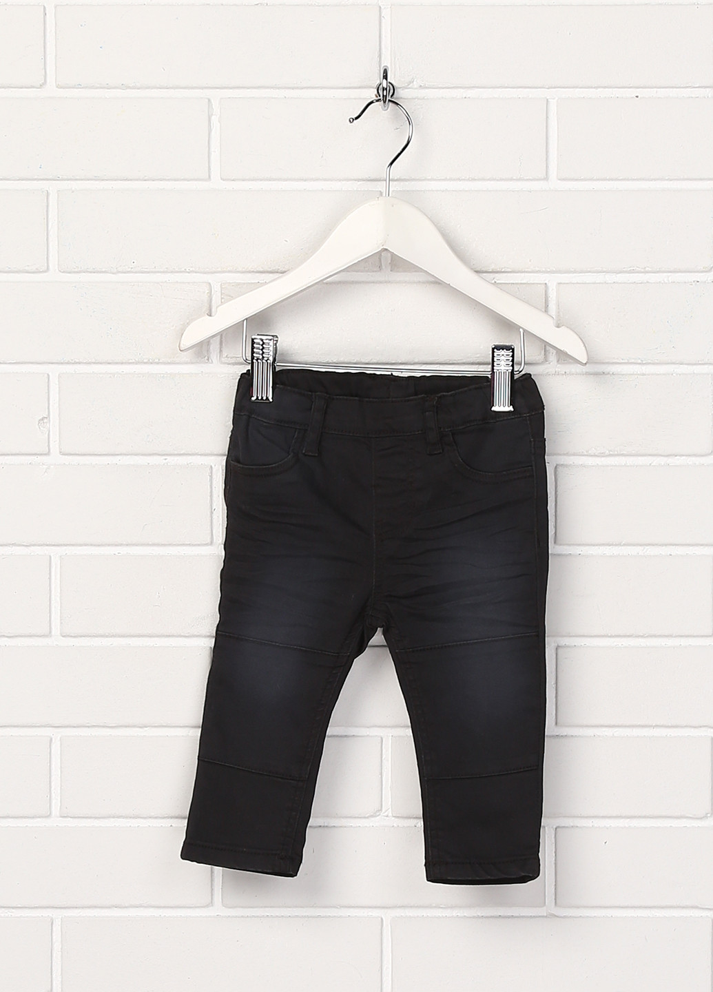 Грифельно-серые кэжуал демисезонные брюки зауженные H&M