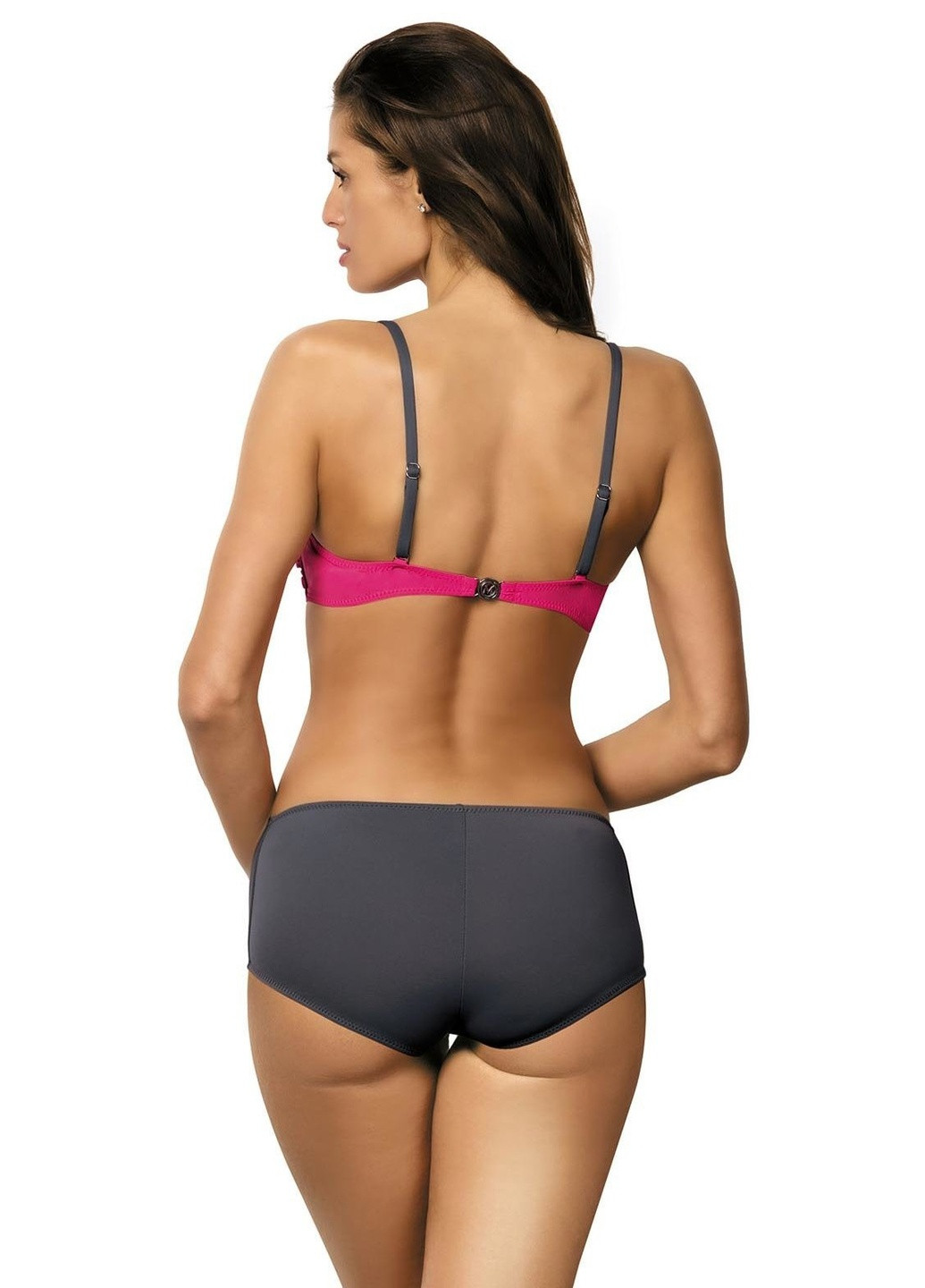 Розовый демисезонный купальник раздельный Marko