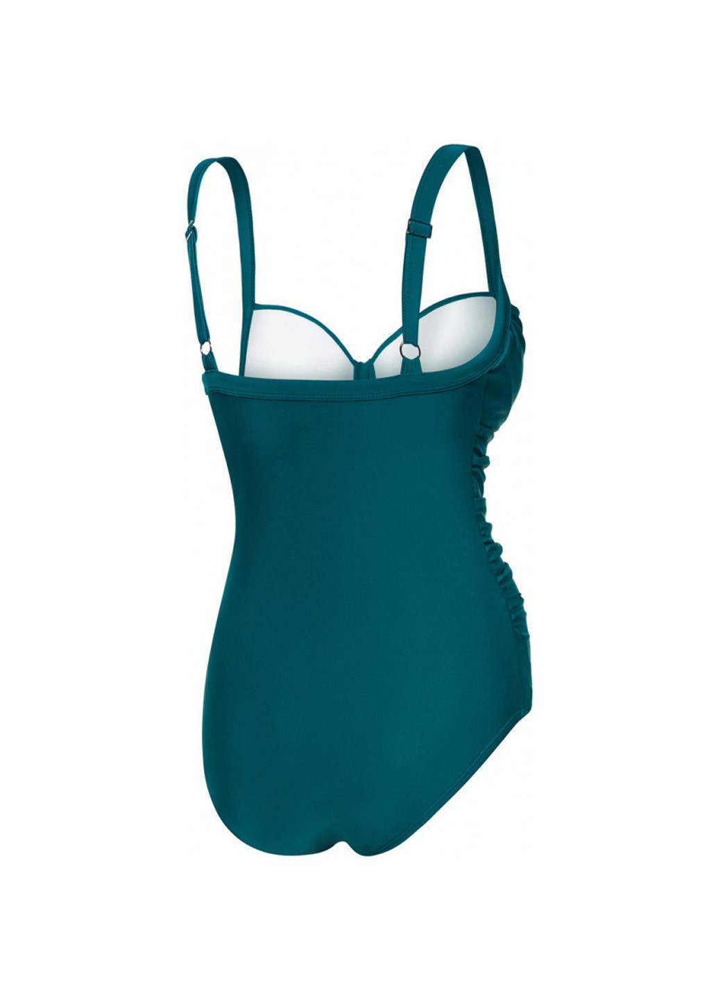 Темно-зелений літній жіночий цілісний купальник 38 Aqua Speed