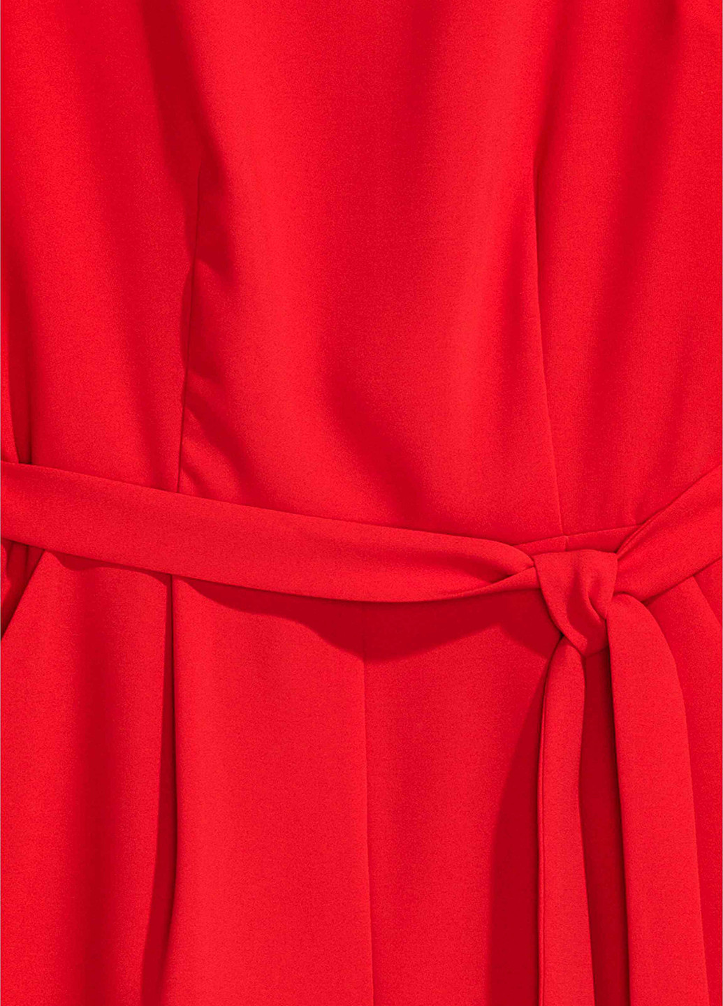 Комбінезон H&M комбінезон-шорти червоний кежуал