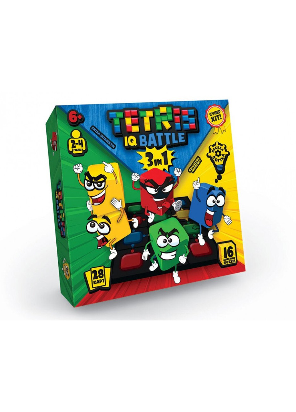 Розважальна ігра "Tetris IQ battle 3in1" рус. () Danko Toys g-tib-02u (255259850)