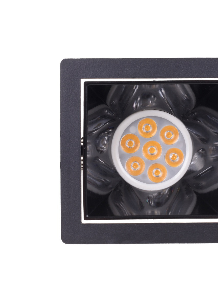 Точечный светильник HDL-DS 188 GU5.3 BK Brille (253893447)