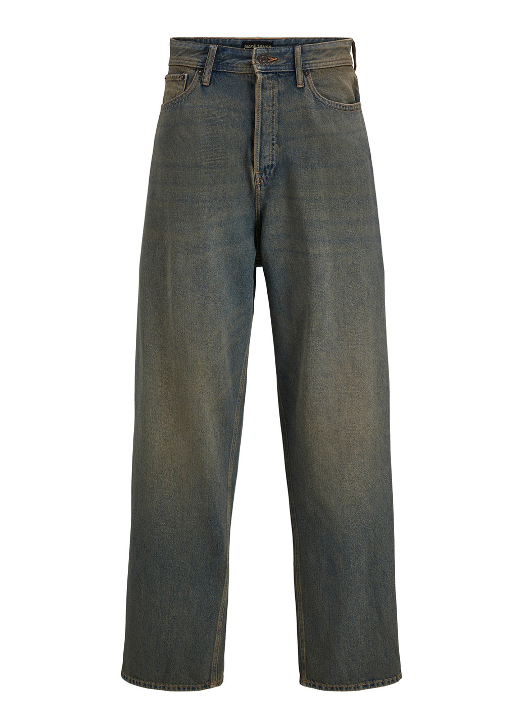 Синие демисезонные мешковатые джинсы Jack & Jones