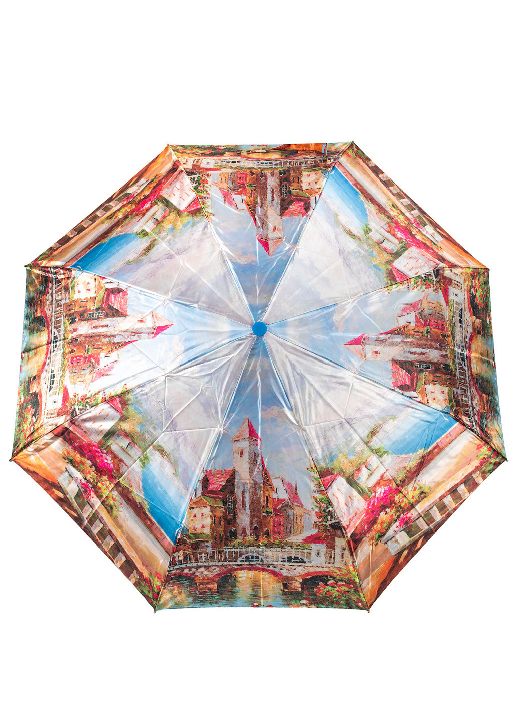 Женский складной зонт полуавтомат 101 см Magic Rain (194317221)